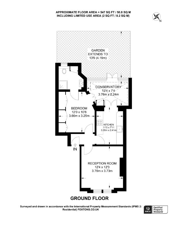 Flat Donne Place in Greater London