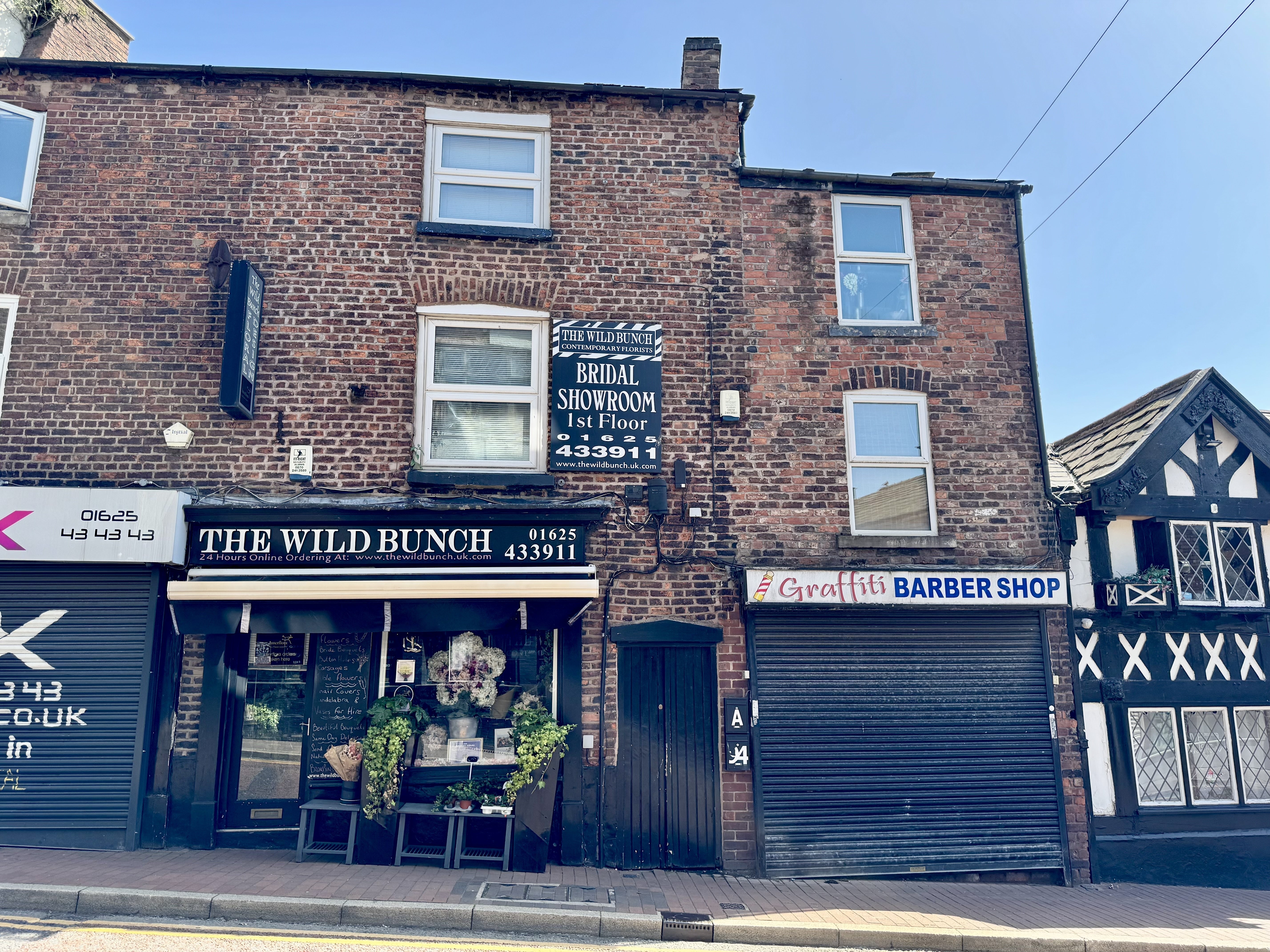 Flat Mill Street in Macclesfield