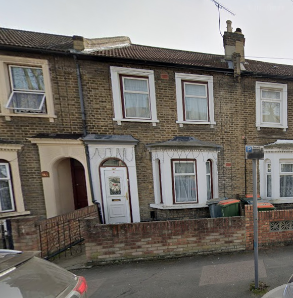 House Boleyn Road in Greater London