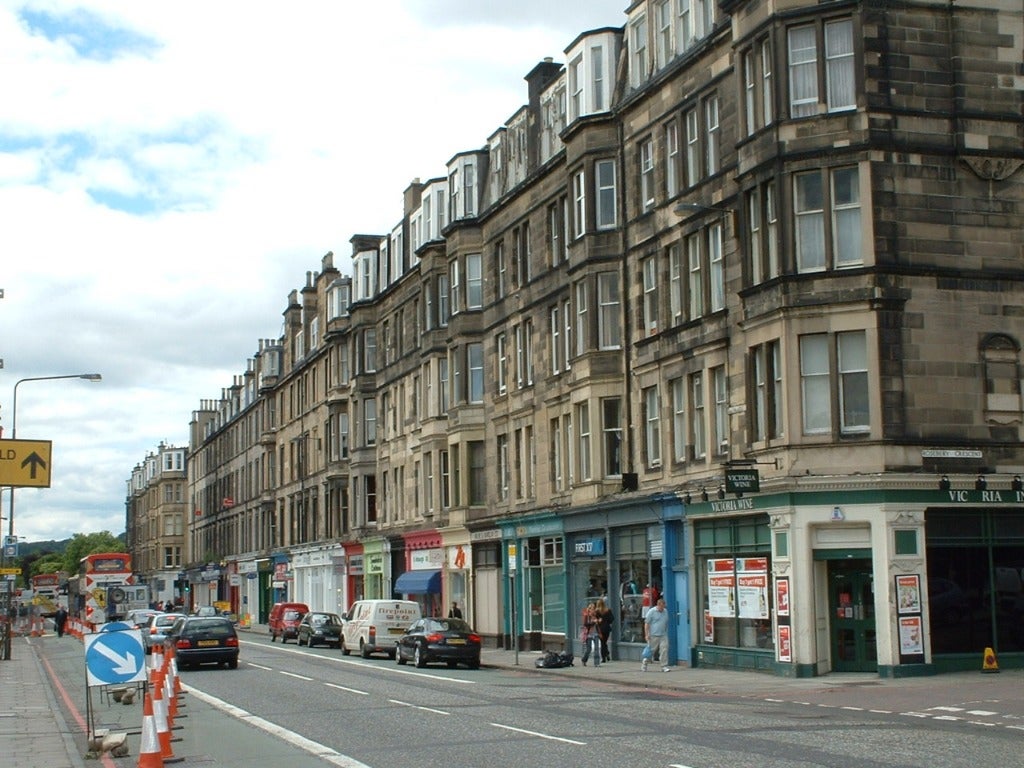 Flat Haymarket Terrace in City of Edinburgh
