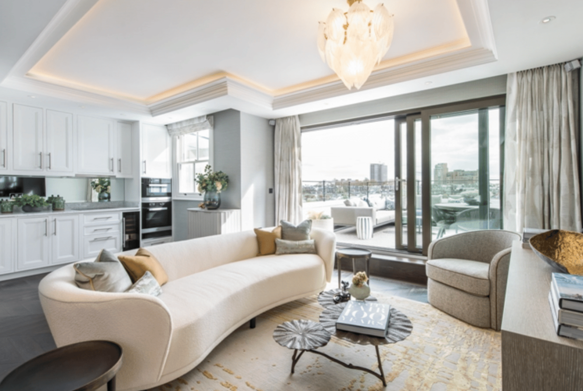 Flat Prince of Wales Terrace in Greater London