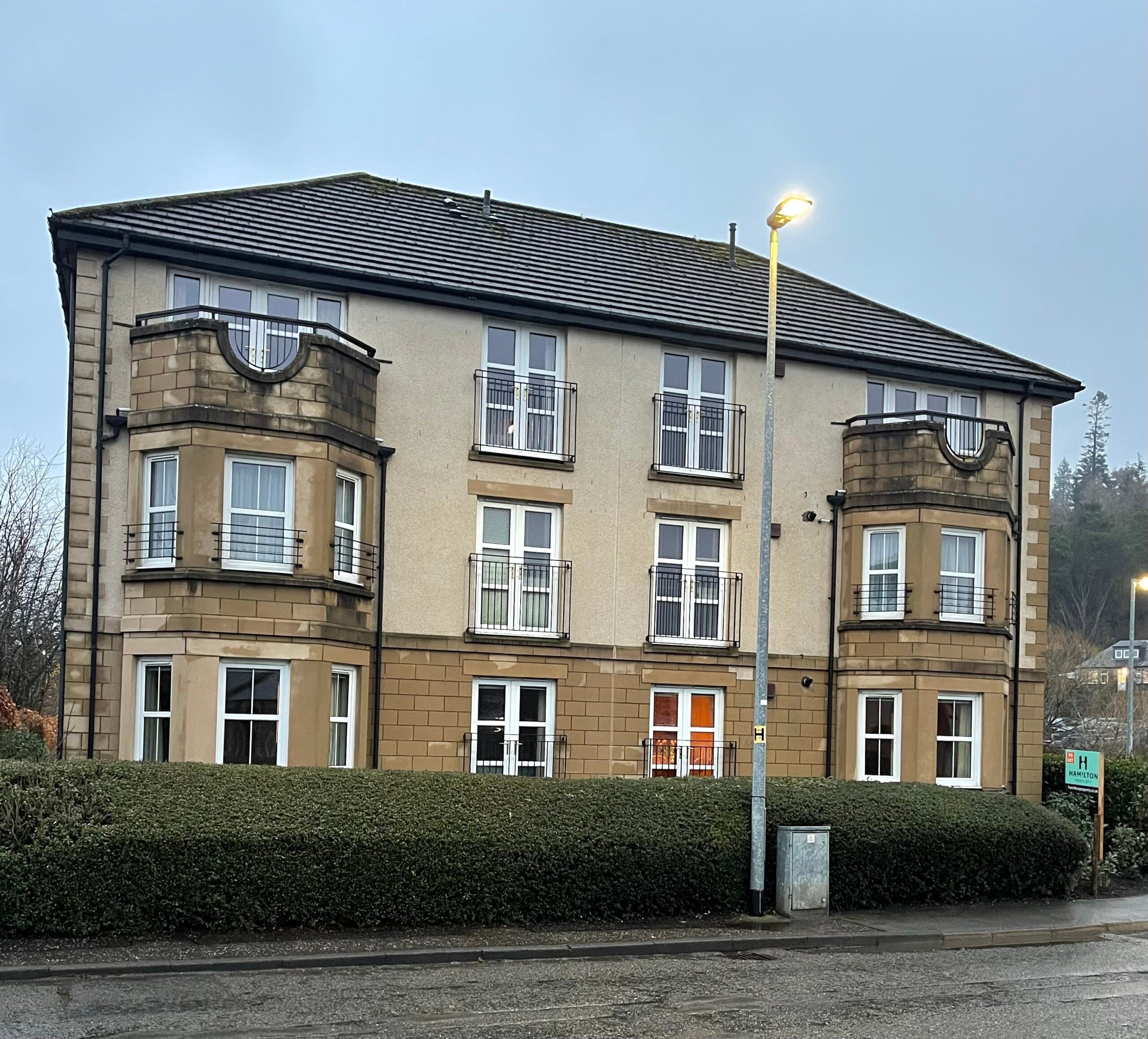 Flat March Street Lane in Peebles