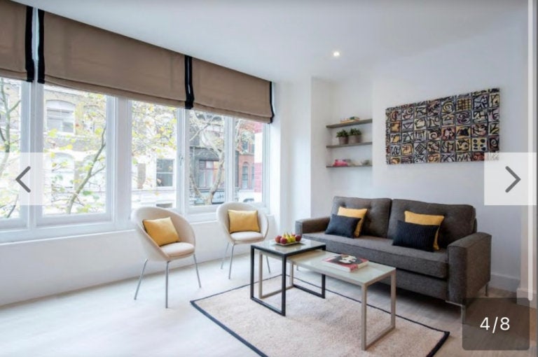 Flat Rosebery Avenue in Greater London