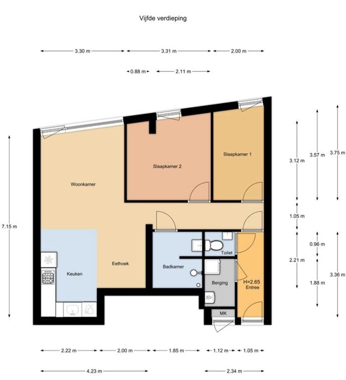 Appartement te huur: Westerdoksdijk, Amsterdam