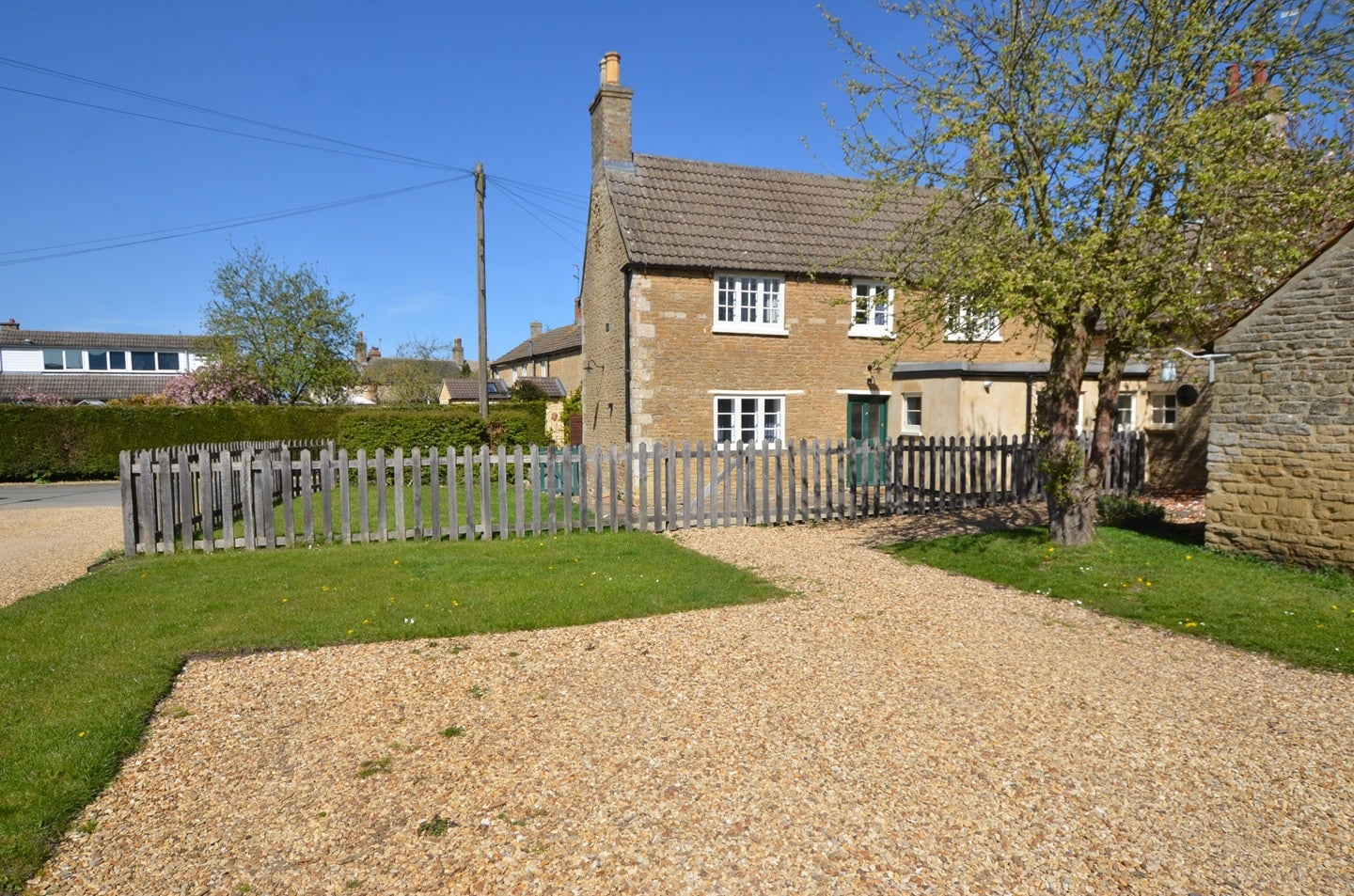 House High Street in Castor