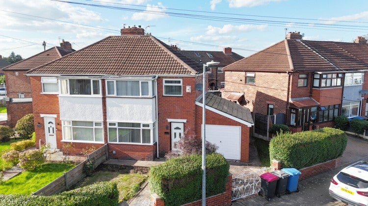 House Ferry Road in Salford