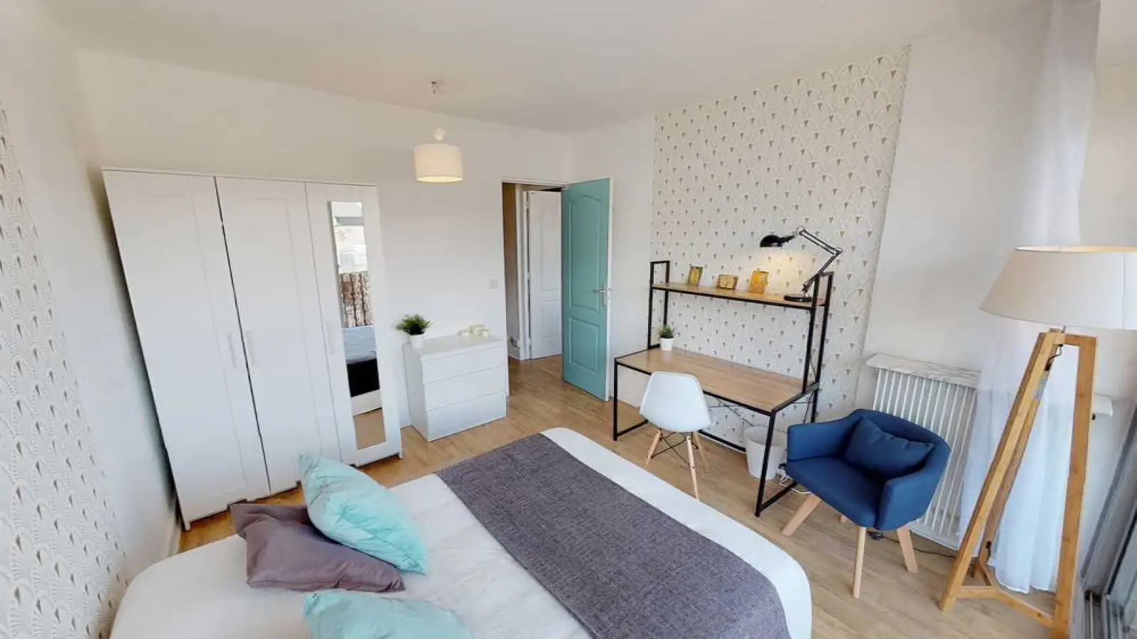Chambre Rue Manin à Paris