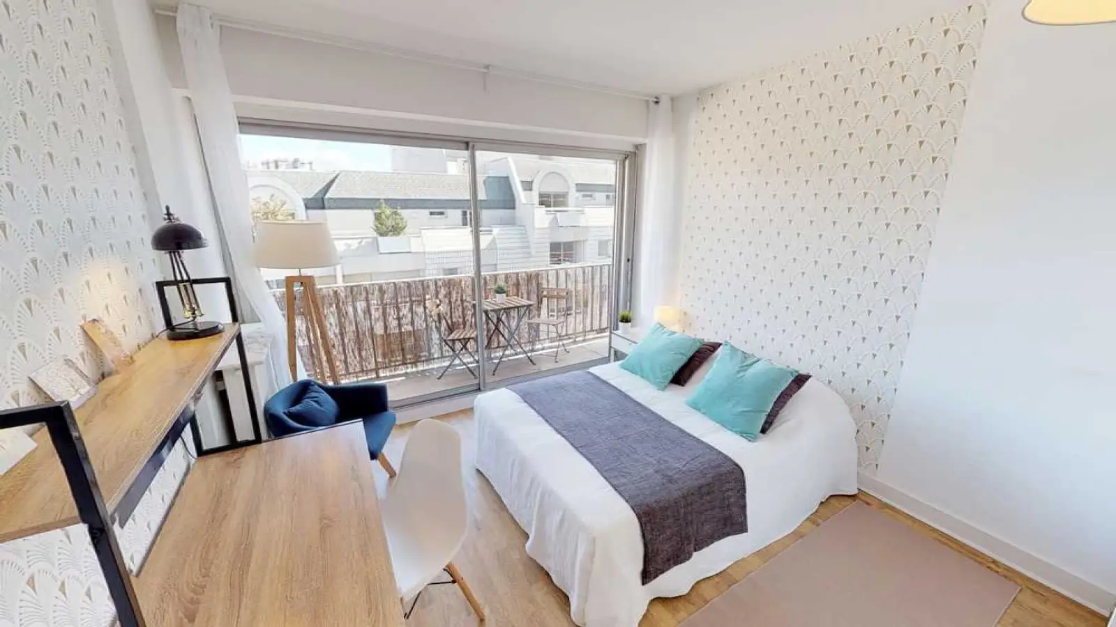Chambre Rue Manin à Paris