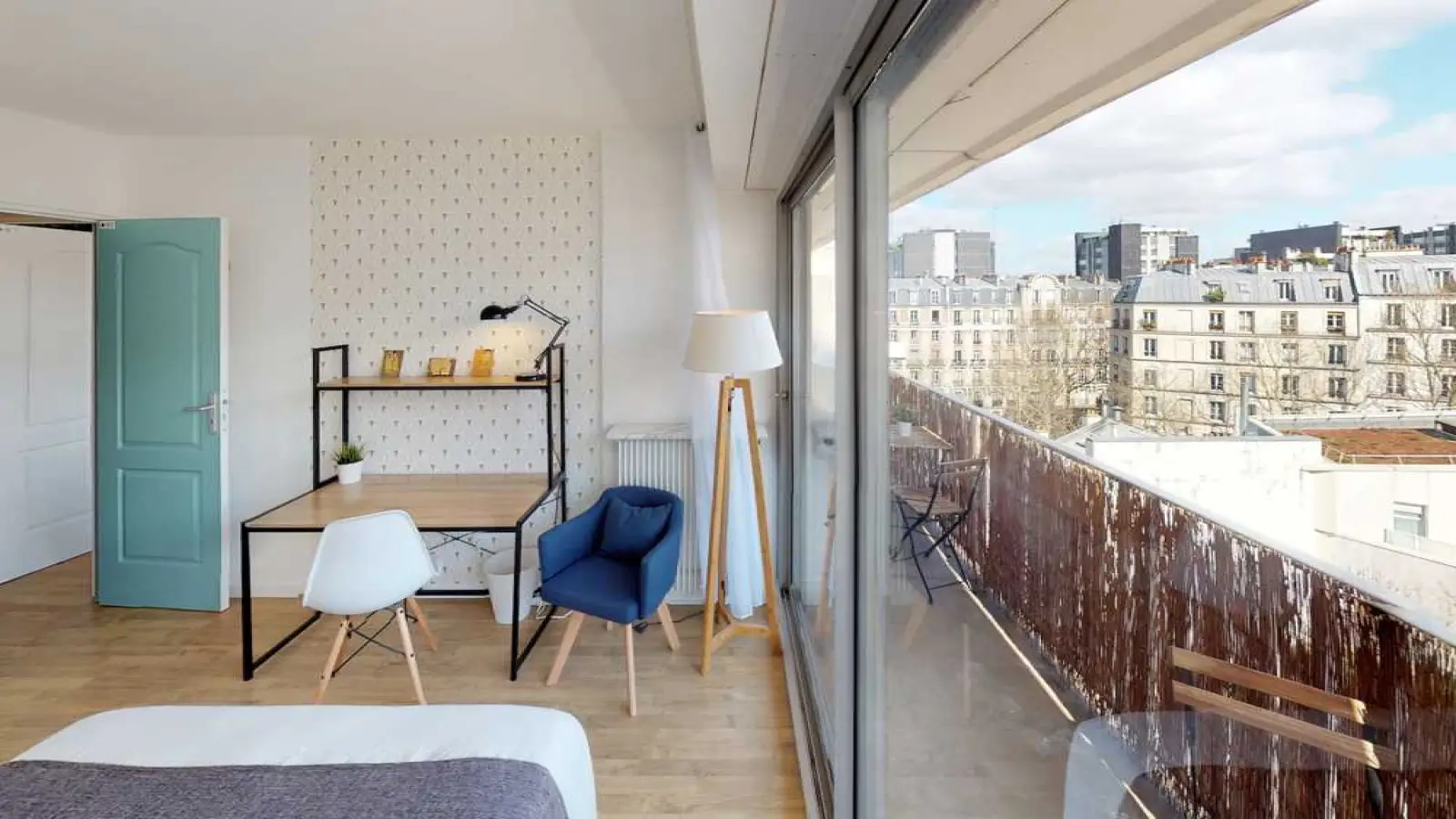 Chambre Rue Manin à Paris
