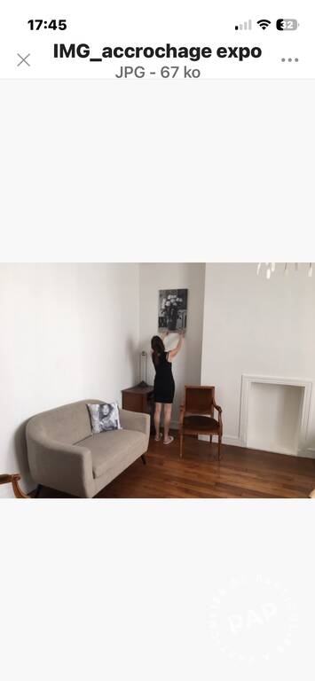 Flat Rue Fourcroy in Paris