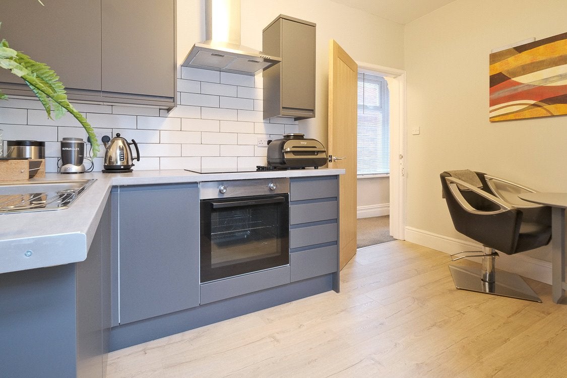 Flat Ribchester Road in Ribble Valley
