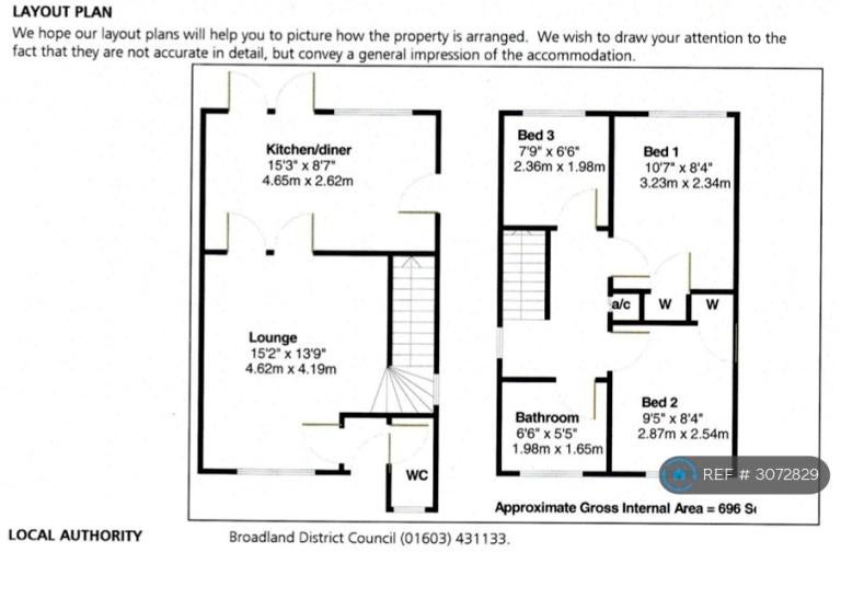House Haverscroft Close in Broadland