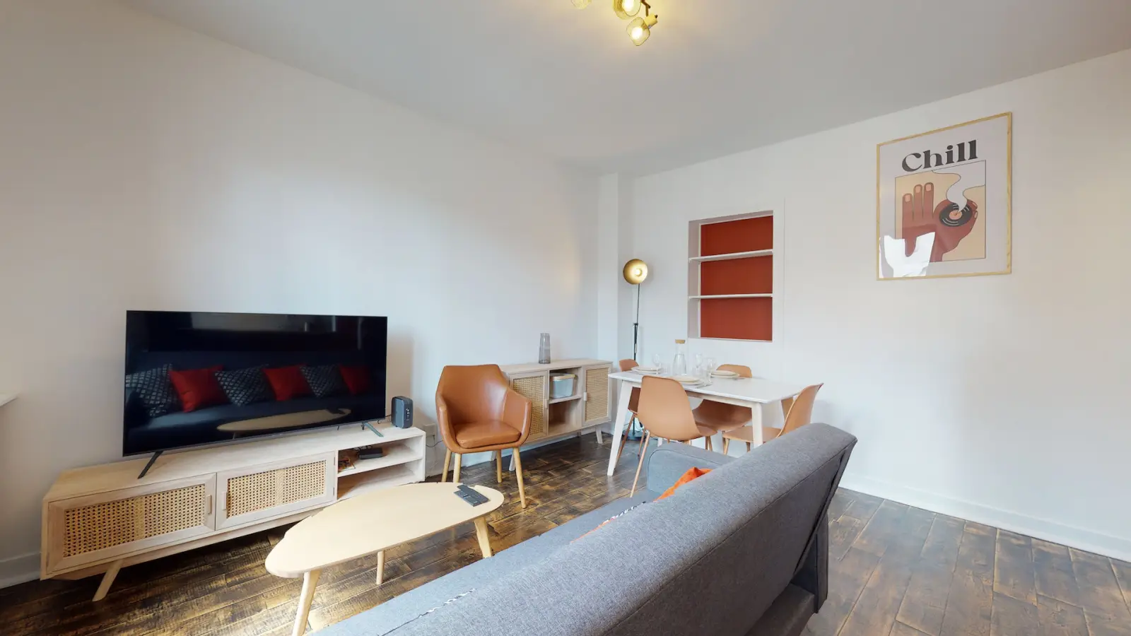 Flat Rue Viollet le Duc in Saint-Denis