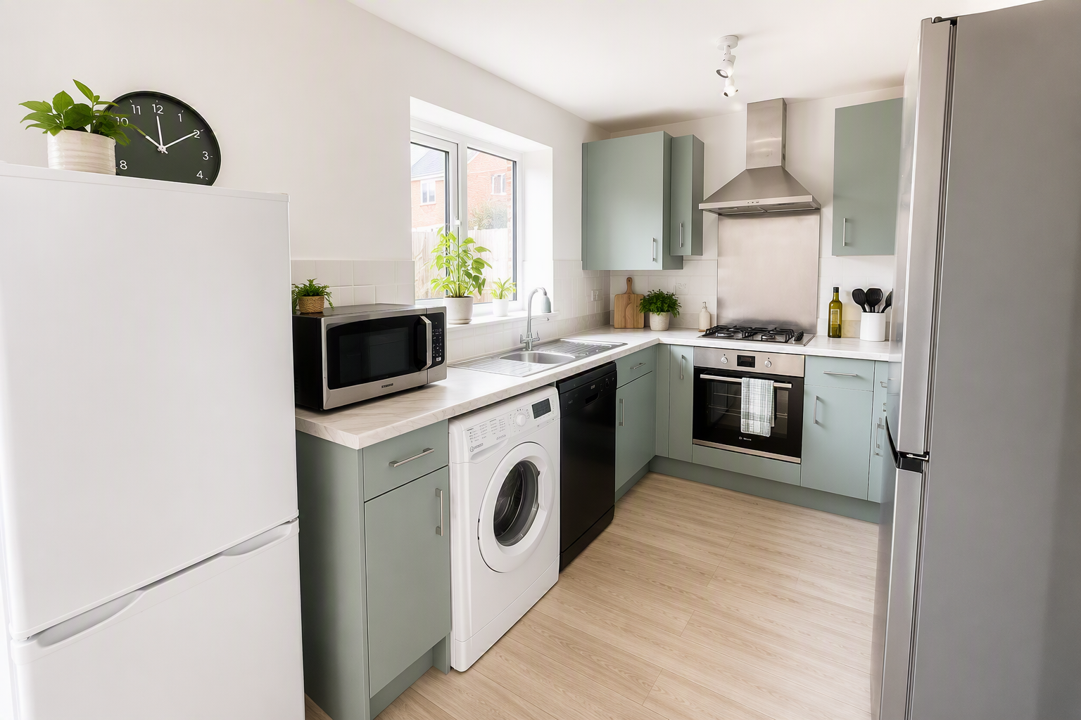Flat Ashdown Close in Barton Seagrave