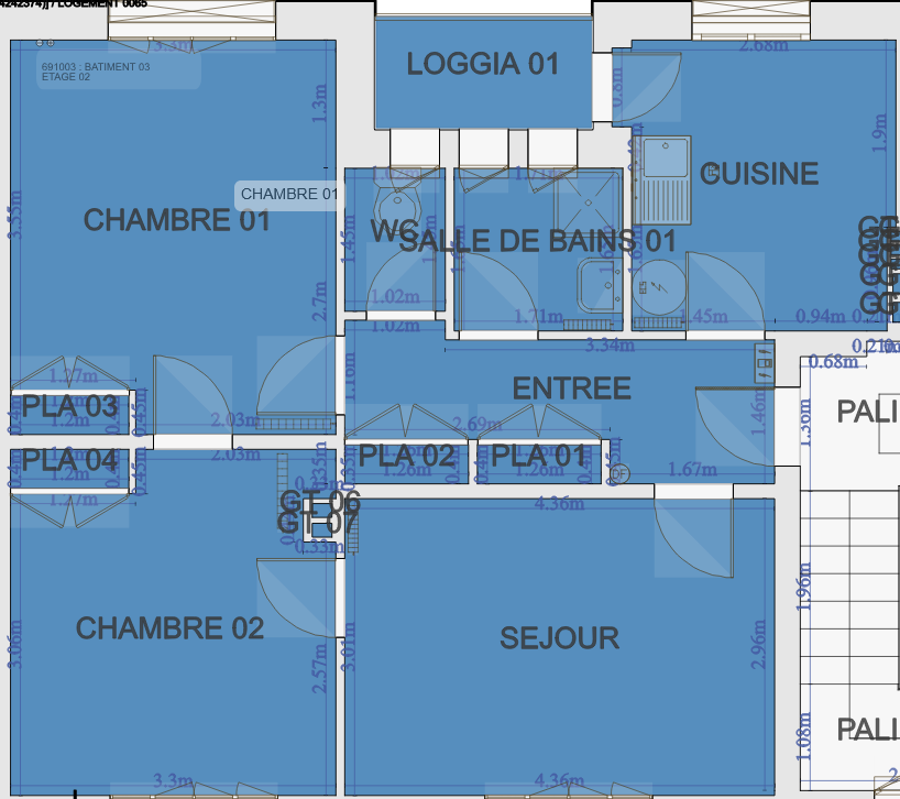 Appartement Rue des Chasseurs à Soultz-Haut-Rhin
