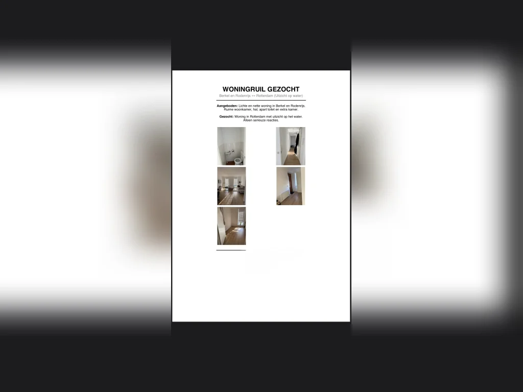 Appartement Lingestraat in Berkel en Rodenrijs