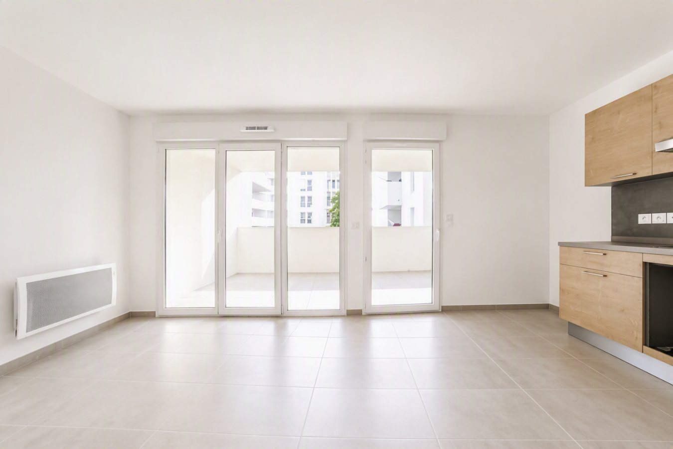 Flat rue des Comptoirs du Littoral in Nice