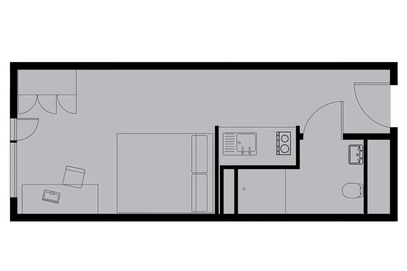 Flat Westway in Greater London