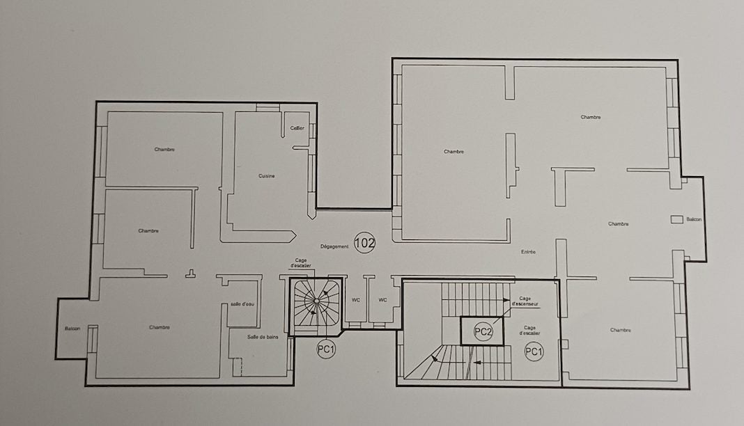 Appartement Place de l'Université à Strasbourg