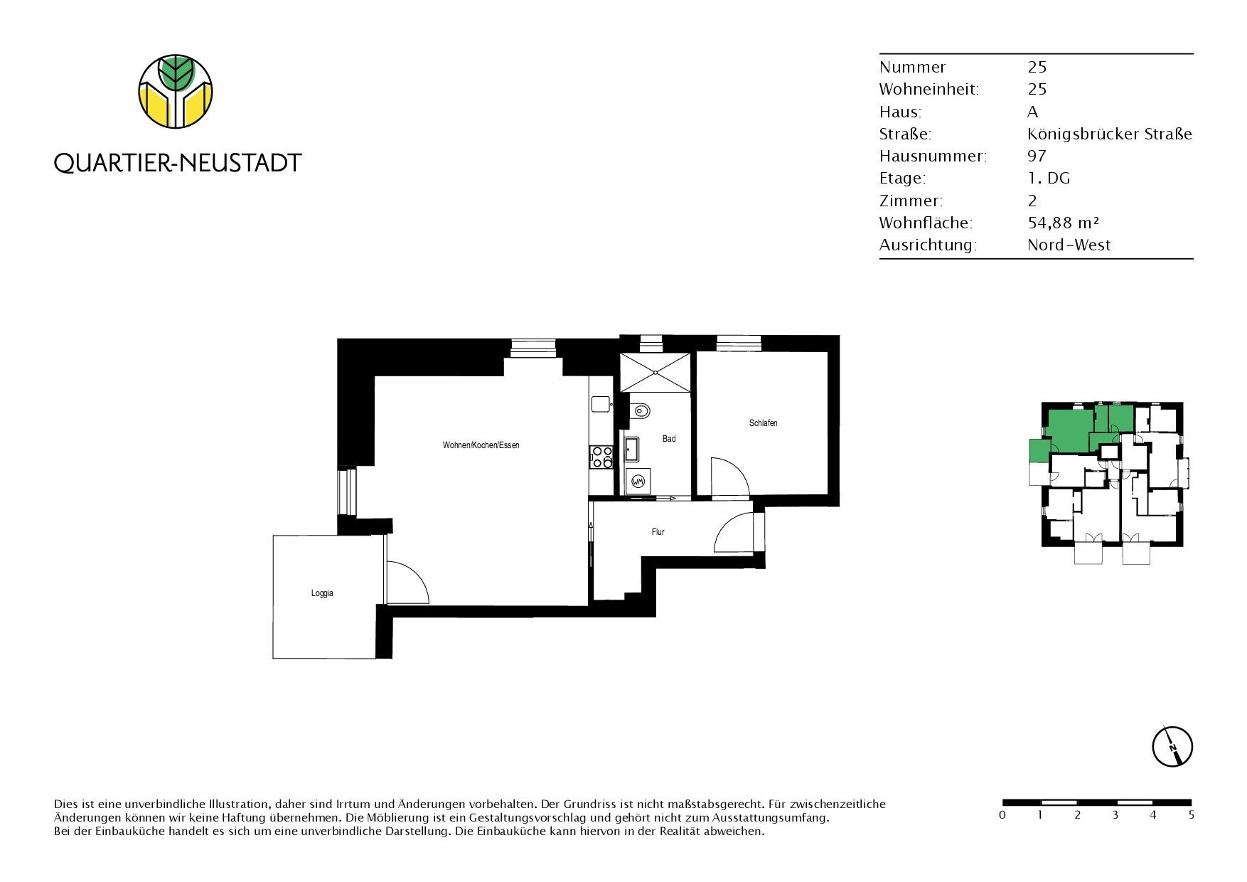 Wohnung Königsbrücker Straße in Dresden