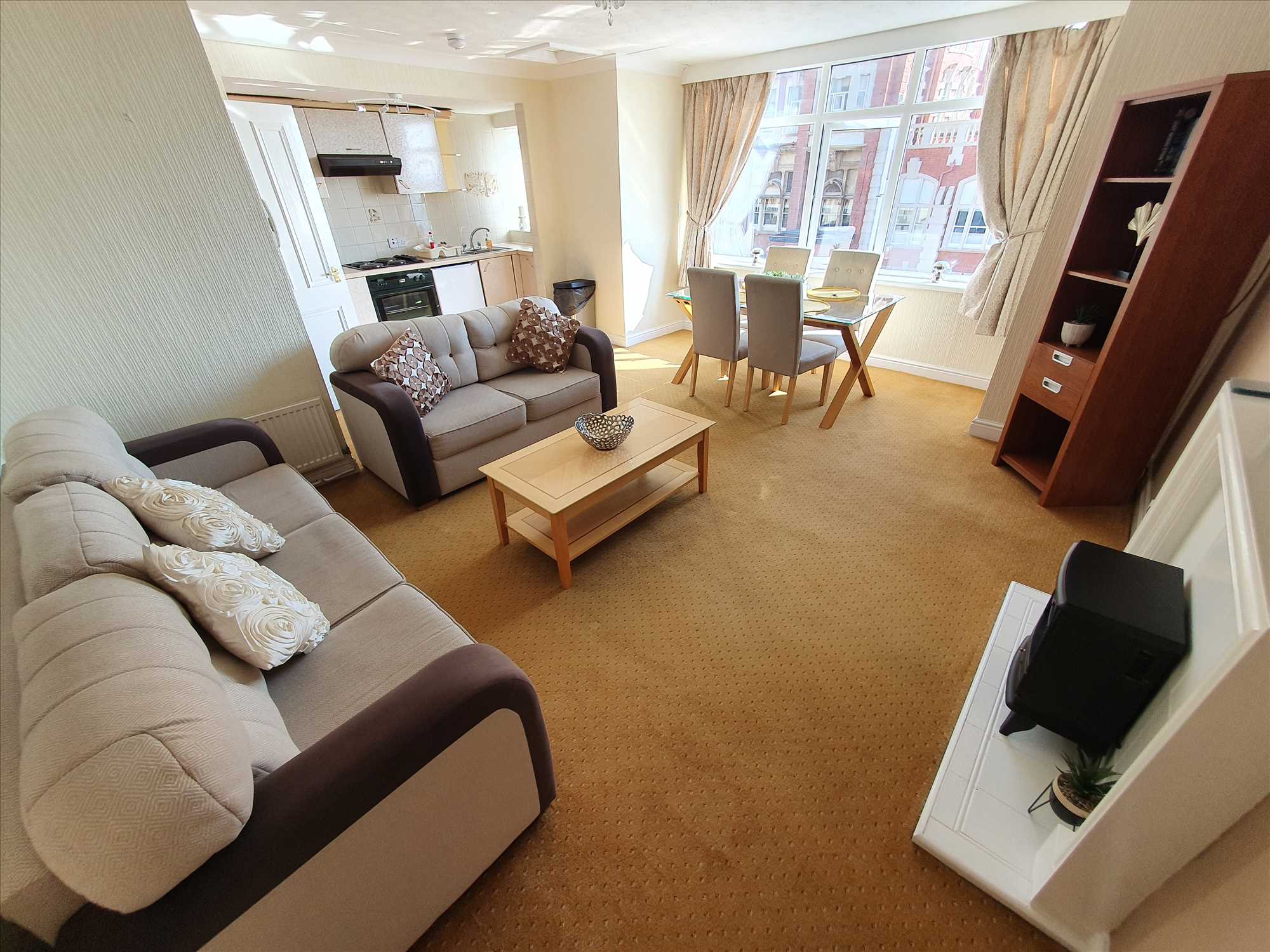 Flat Wilton Parade in Blackpool
