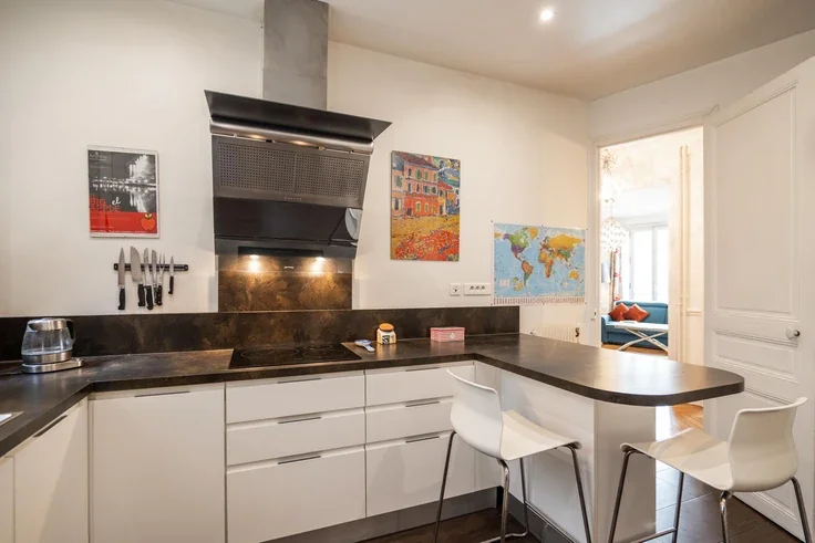 Flat Rue Firmin Gillot in Paris