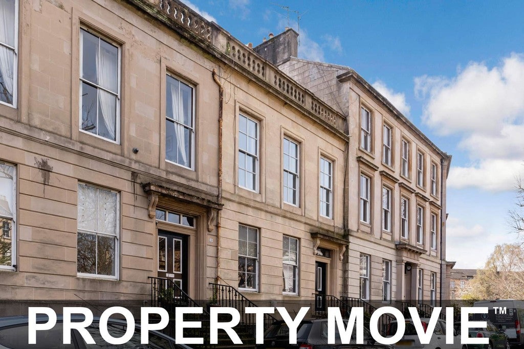 Flat Lansdowne Crescent in Glasgow