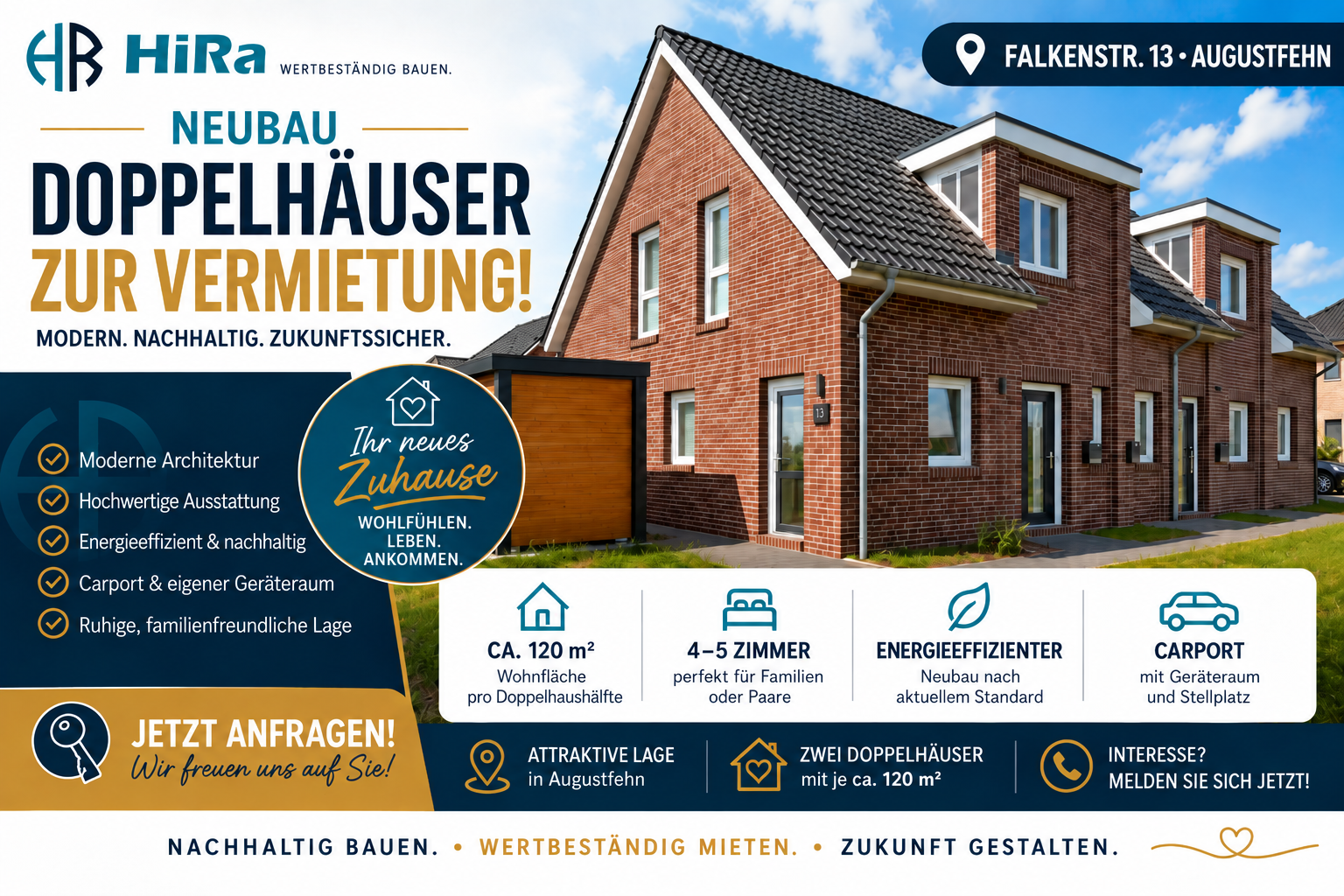 Haus Falkenstraße in Augustfehn