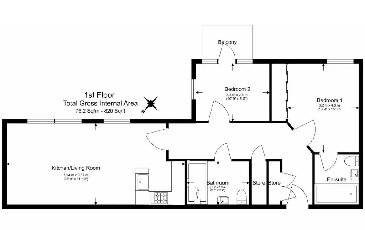 Flat Ashton Reach in Greater London