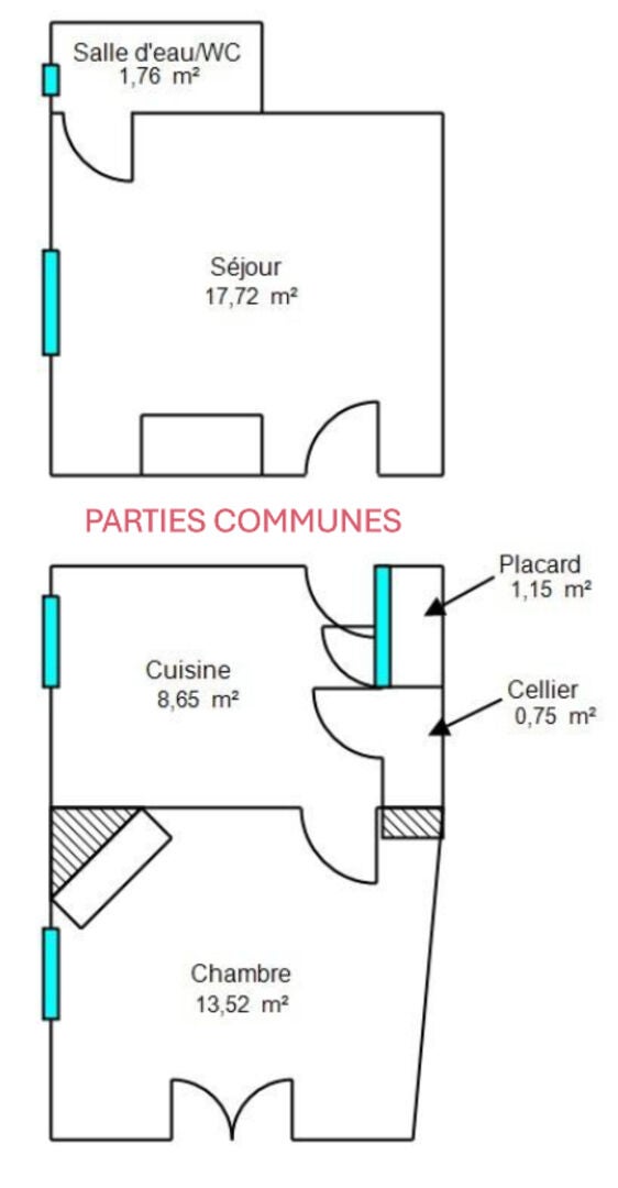 Appartement Rue Saint-Barthélémy à Tours
