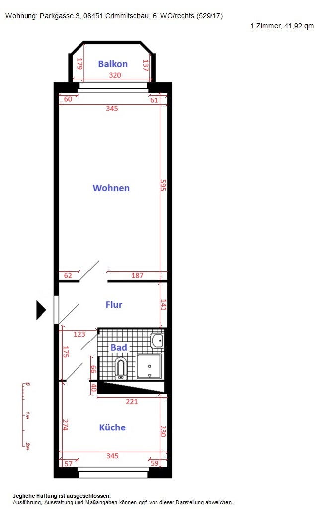 Wohnung Parkgasse in Crimmitschau