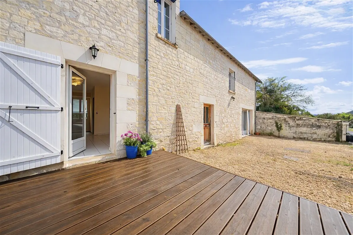 House Rue des Palmiers in Cinais