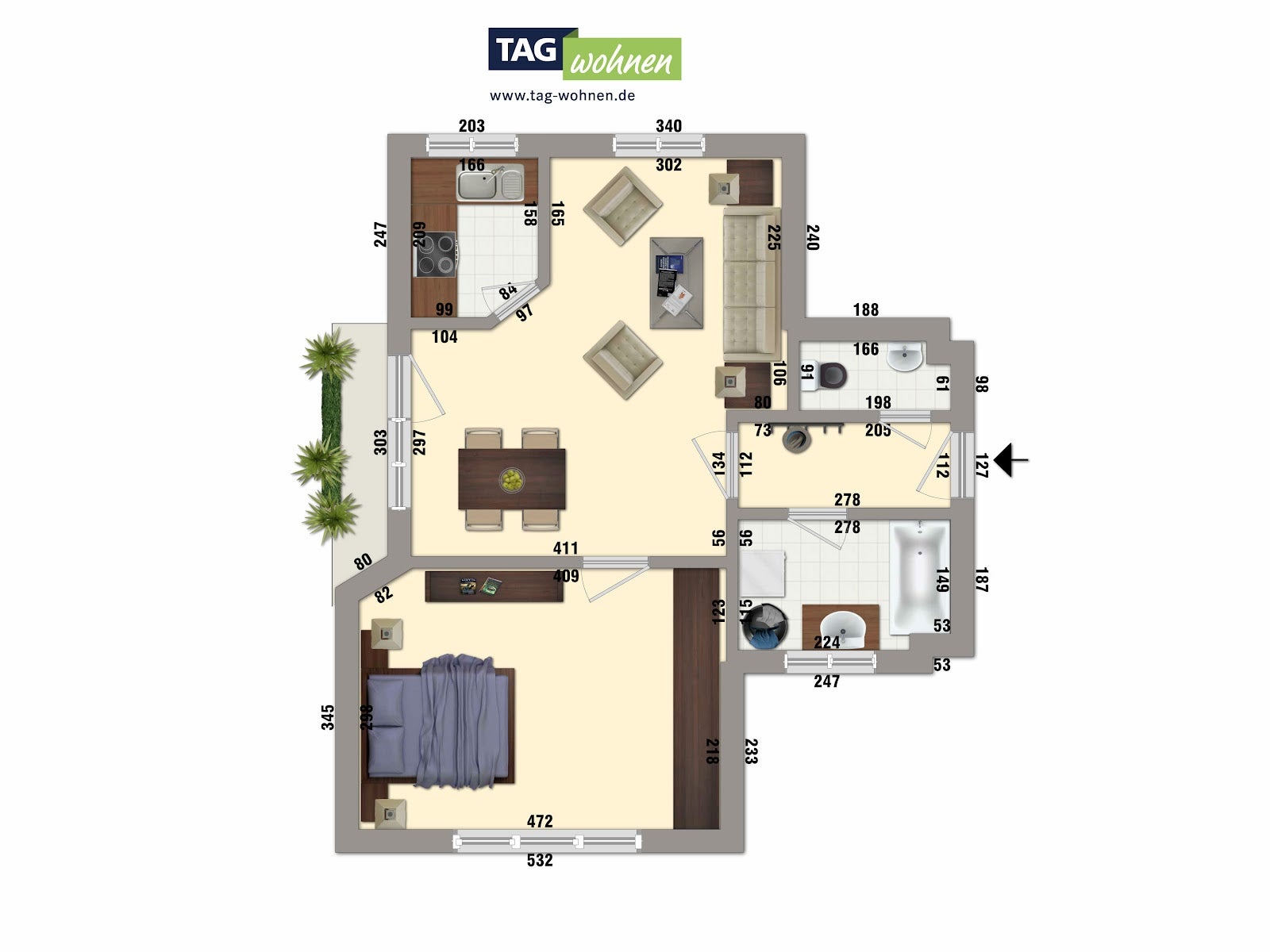 Wohnung Feldstraße in Stadtilm