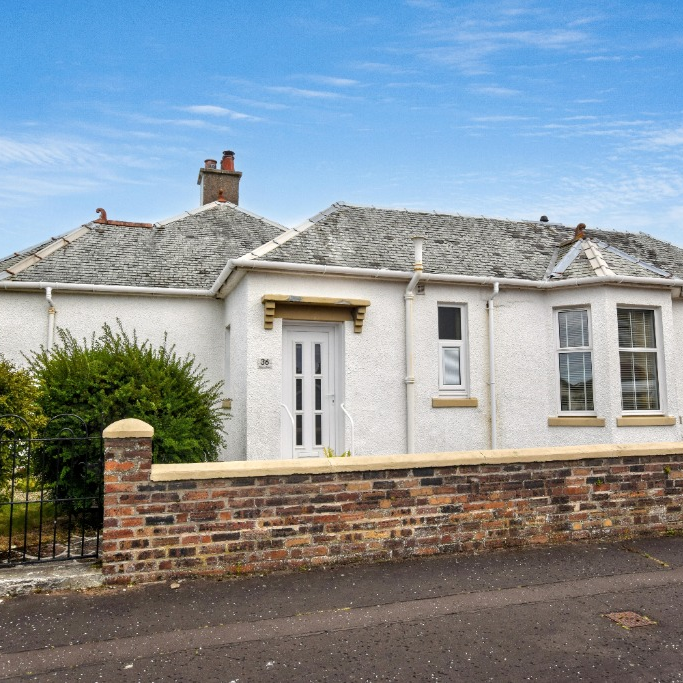 House Morris Road in Prestwick