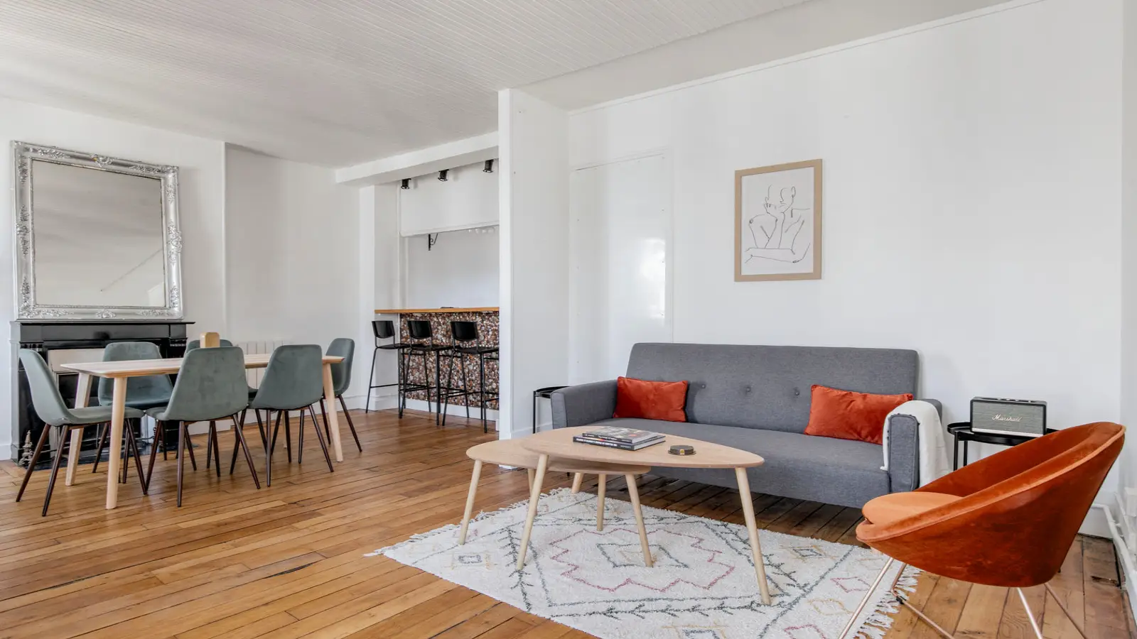 Appartement Rue de Mirbel à Paris