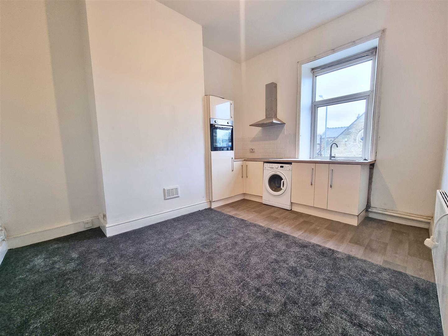 Flat Colne Road in Burnley