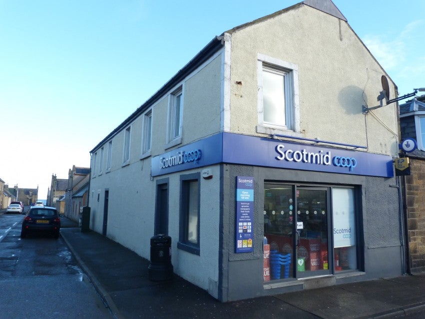 Flat Brander Street in Burghead
