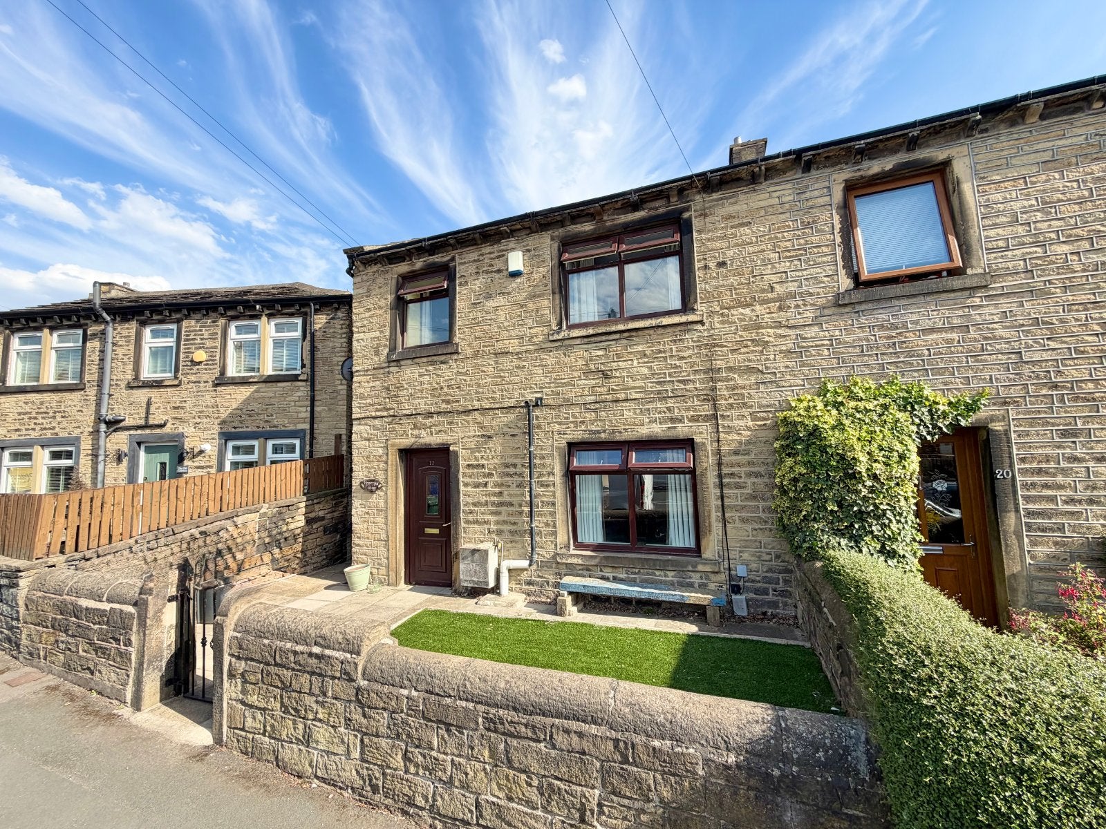 House Town Road in Kirklees