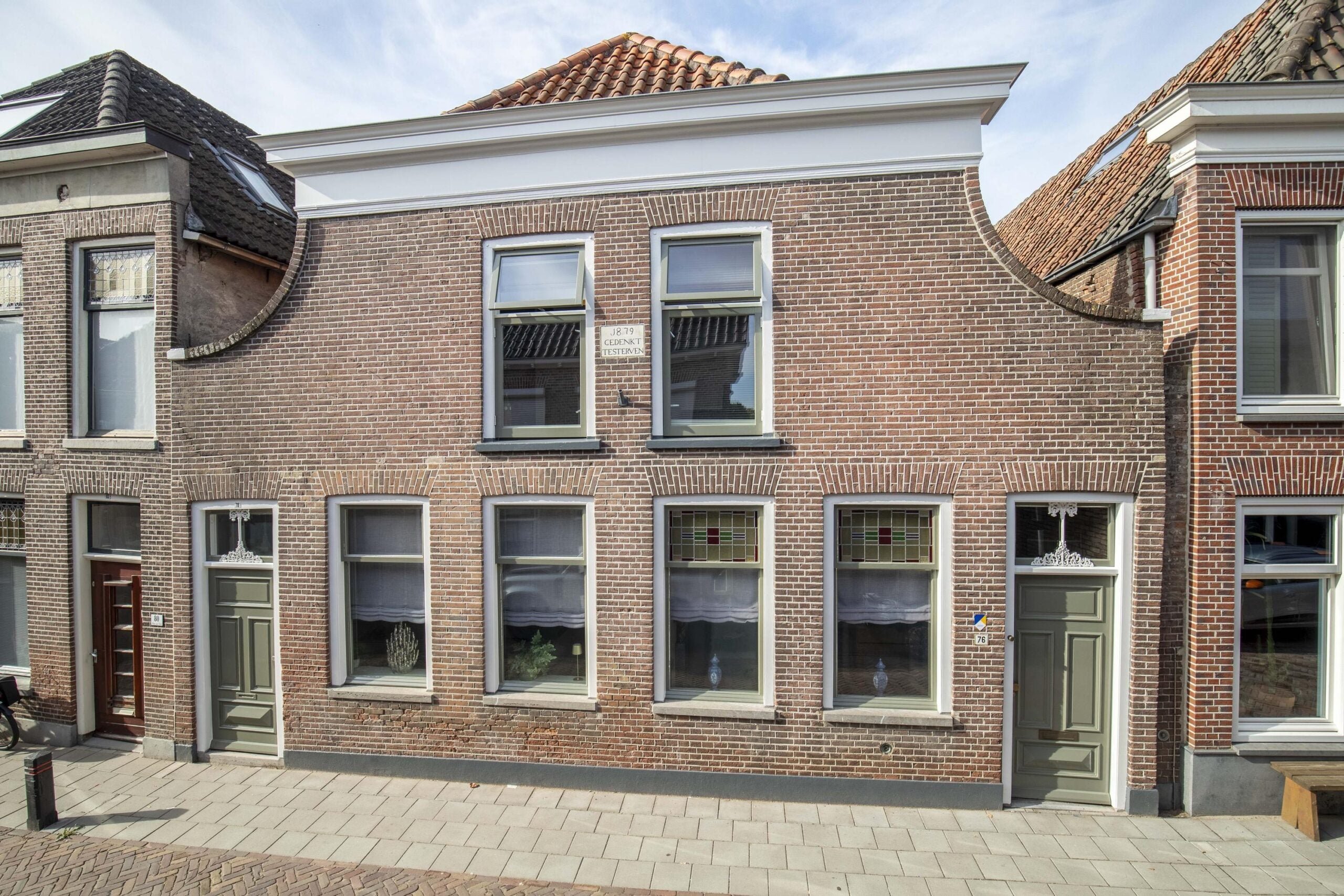 Huis Langestraat 76 78 in Genemuiden
