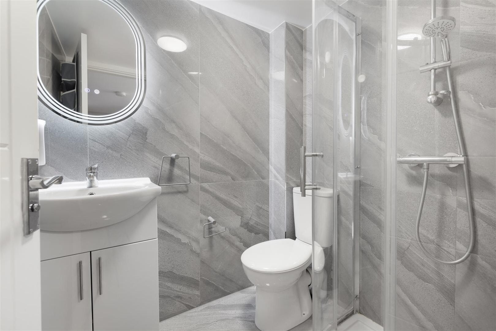 Flat Fernhead Road in City of Westminster