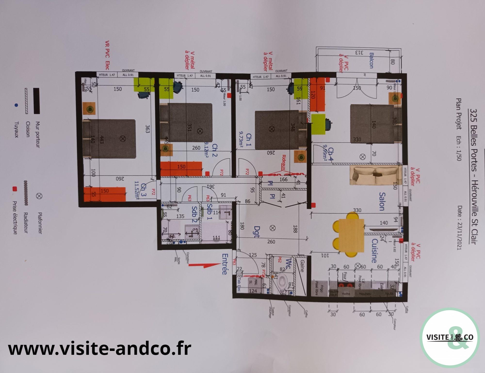 Flat Boulevard des Belles Portes Porte 4 in Hérouville-Saint-Clair