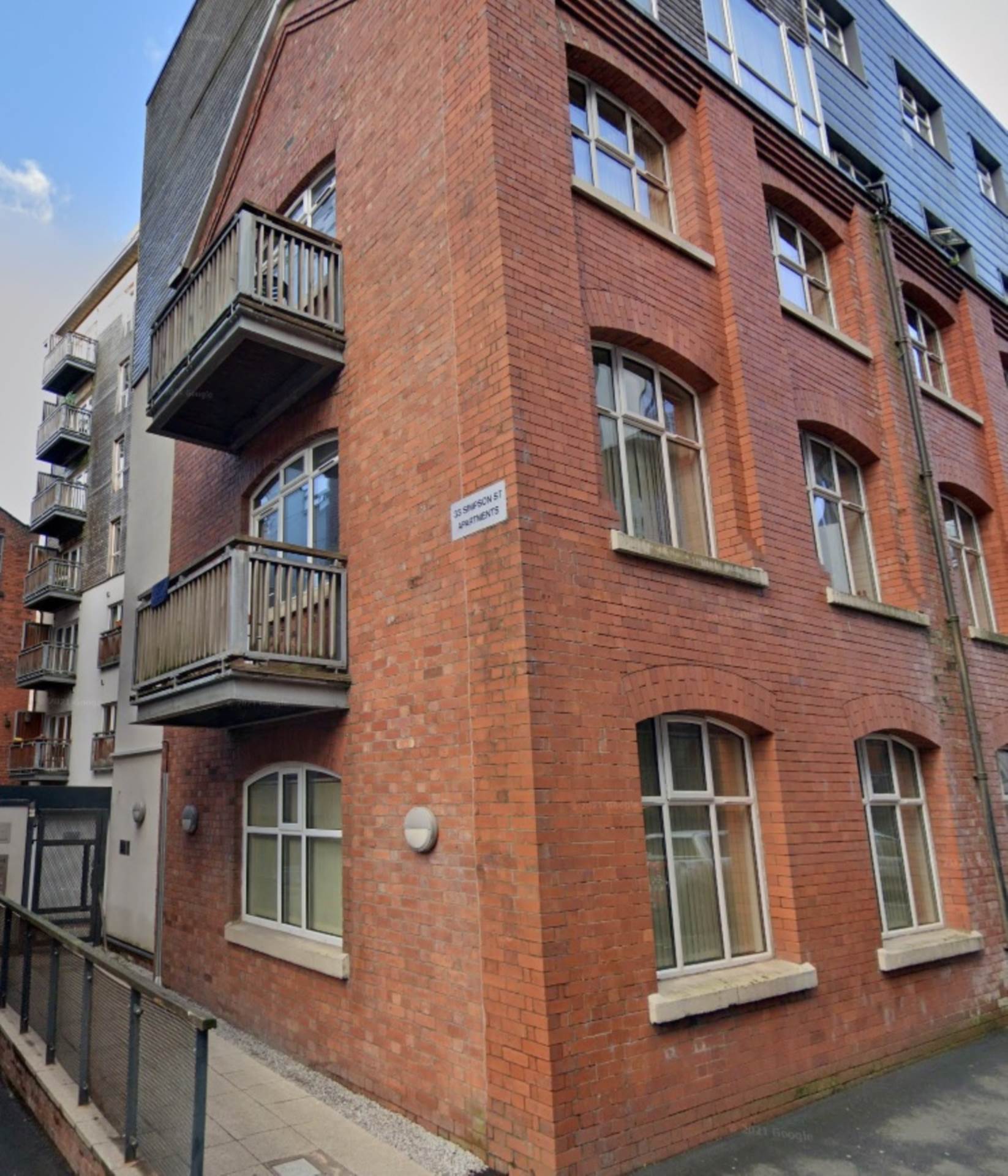 Flat Simpson Street in Manchester