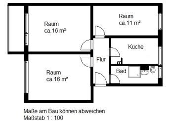 Wohnung Ufaer Straße in Halle (Saale)