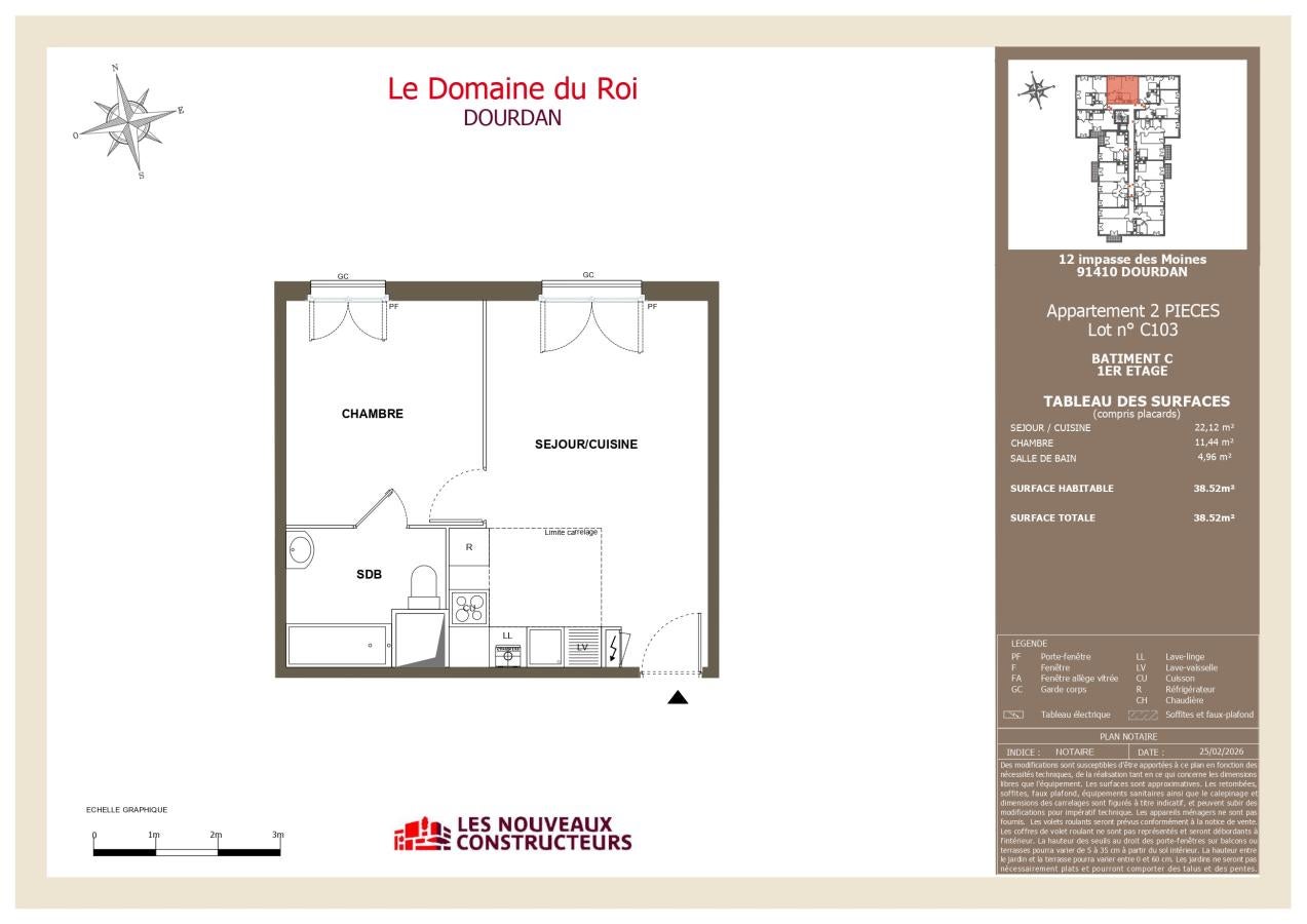 Appartement Impasse des Moines à Dourdan