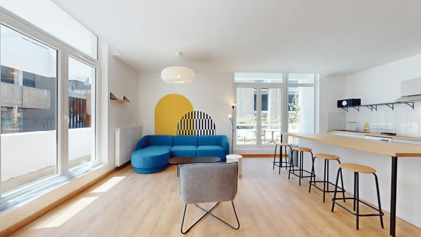 Appartement Grand'Place du Général de Gaulle à Cergy