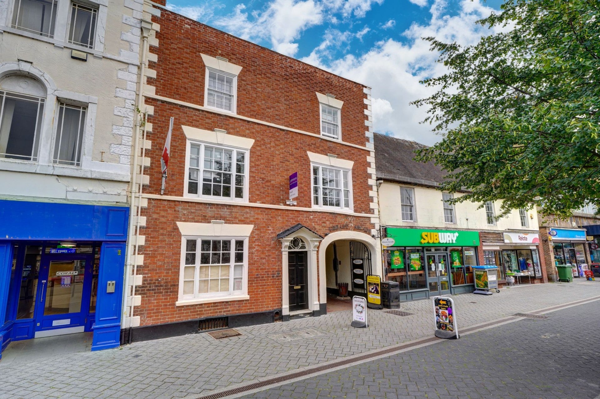 Flat Library Arcade in Wychavon