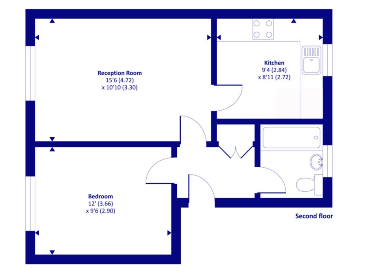 Flat Millway Close in Oxford