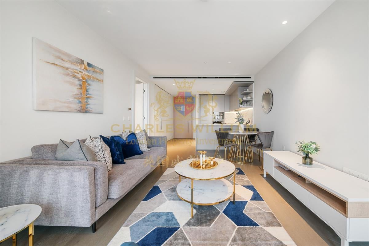 Flat Bishopsgate in City of London