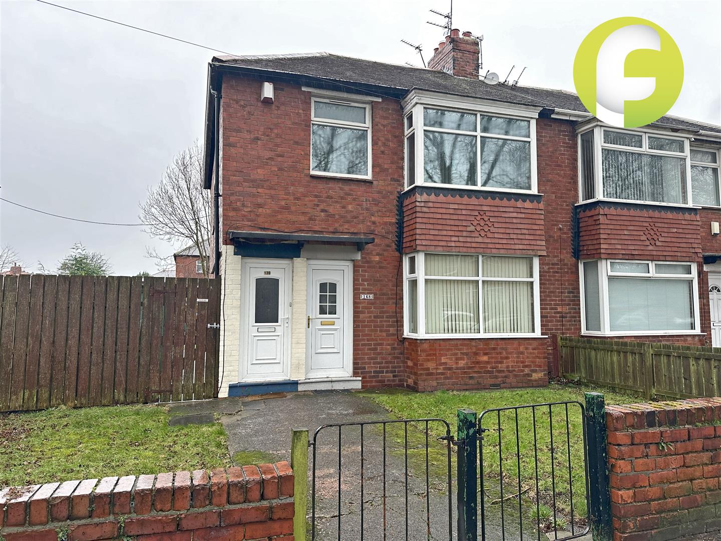 Flat Verne Road in North Tyneside