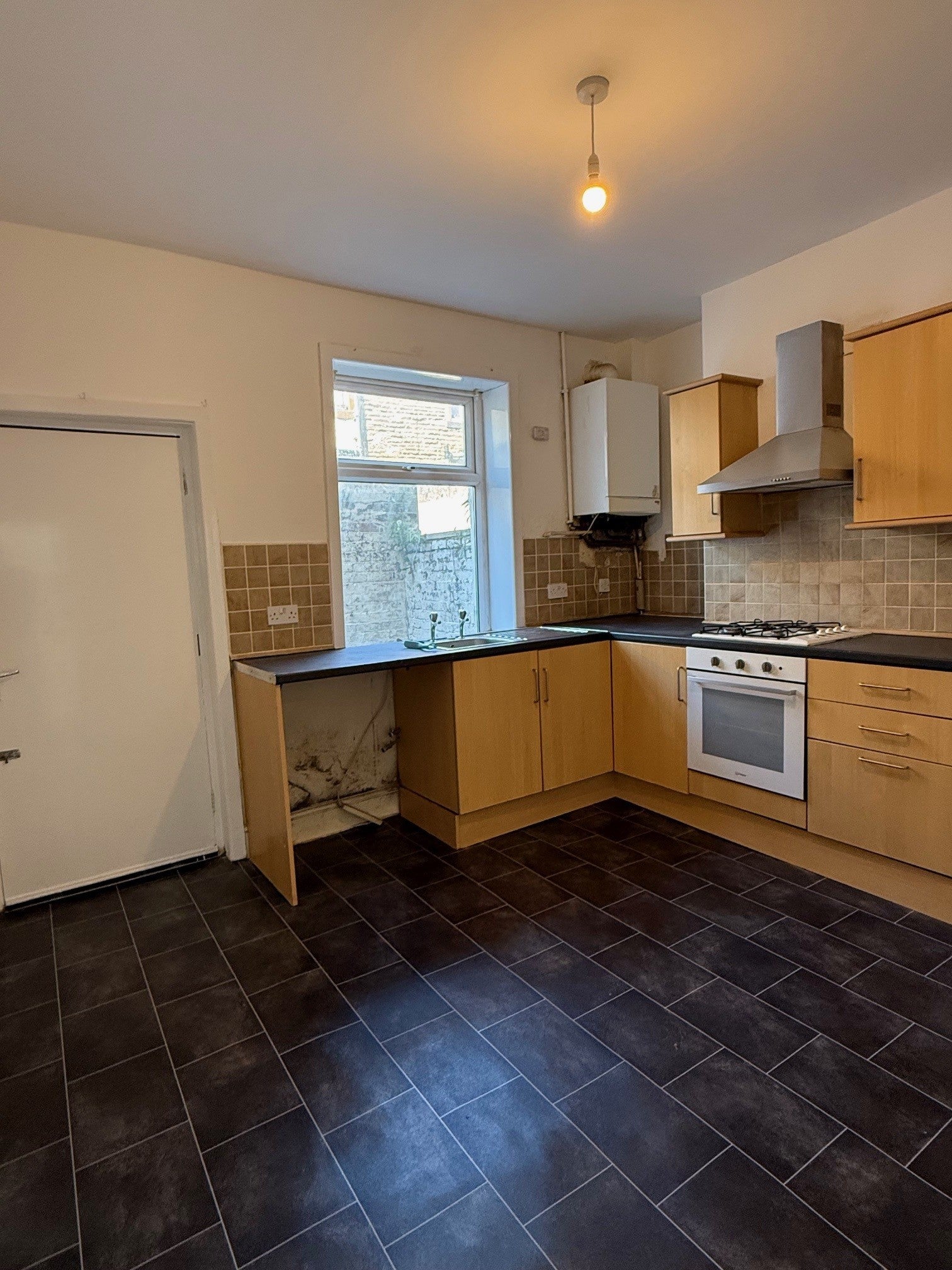 Flat Springfield Road in Burnley